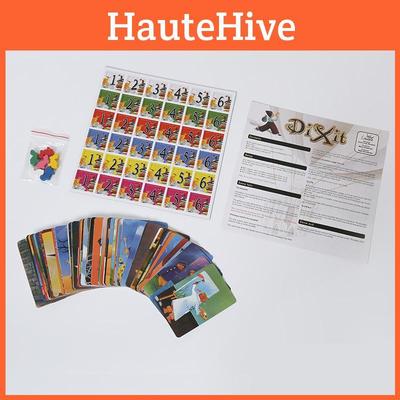 Podstawowa wersja Dixit Zabawna i rodzinna Przyjaciele Impreza Gra karciana na biurko Strategia