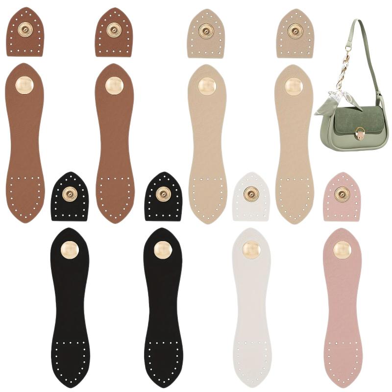 Leather Bag Buckle Handmade Buttons Wallet Hasp Clasp Buckle Card Pack Buckle For Diy Handbag Accessories