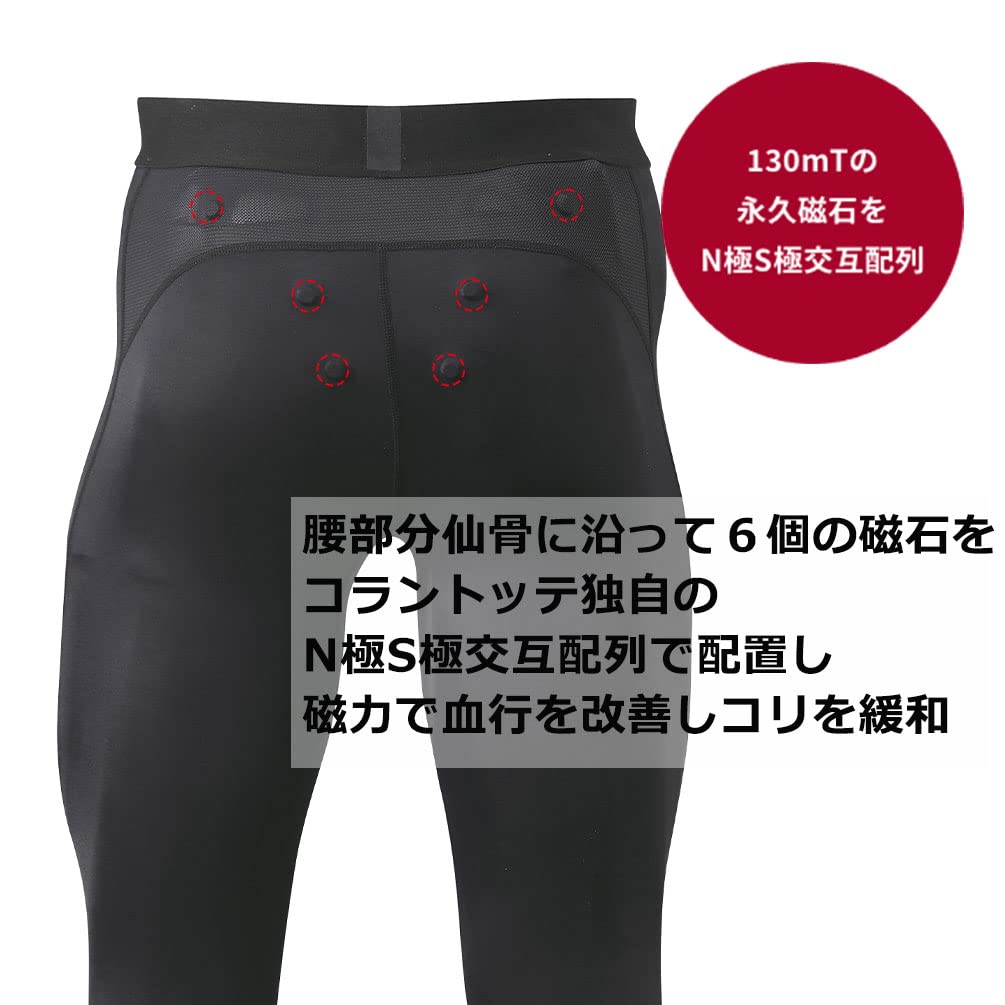 Colantotte Sportswear Long Tights Bottoms W130 Black Camo L AMBKA26L