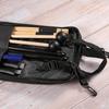 Complete Drum Accessories Comprising Assorted Drumsticks Brushes Mallets Bamboo Rods Waterproof Storage Bag with Pocket