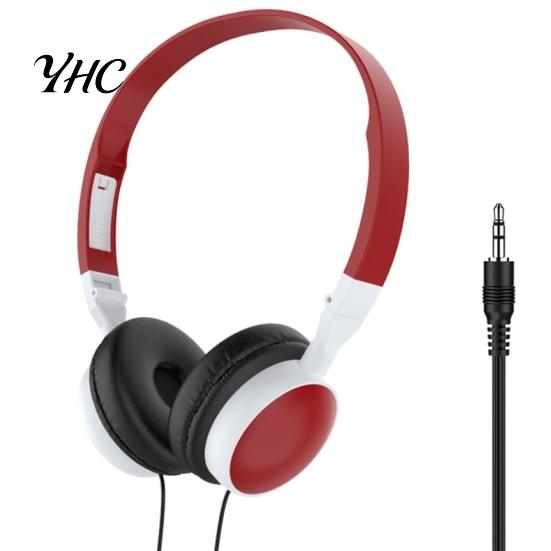 Wired Foldable 3.5mm HiFi Audio Bass Headset Gaming Headphone for Phone/Tablet