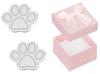 Silver Earrings Dog Paws Small Women's Studs Dog Paw Studs Silver