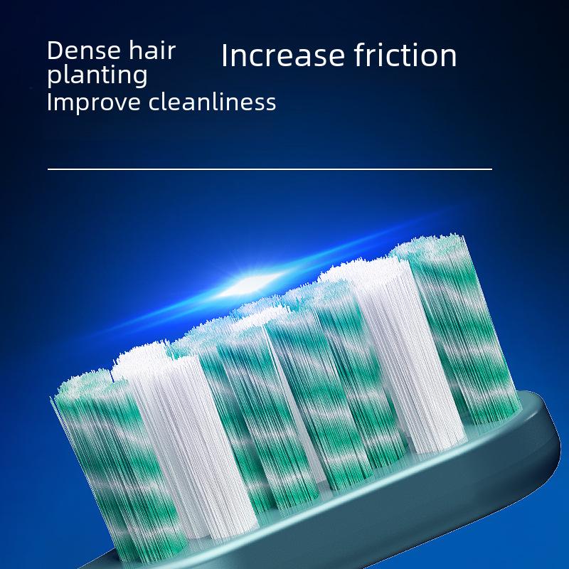 Brosse à dents à poils durs pour hommes pour l'élimination de la fumée et des taches, emballée individuellement pour un usage domestique