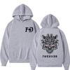 Forward Observations Group Skull Double Sided Print Hoodie Men's Women's Sweatshirt Fleece Oversized Couples Streetwear