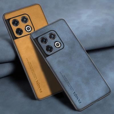 Luksusowe etui ze skóry PU do OnePlus 10 Pro 10R okładka silikonowa ochrona etui na telefon do OnePlus Nord 2T One Plus 10 Pro 10Pro