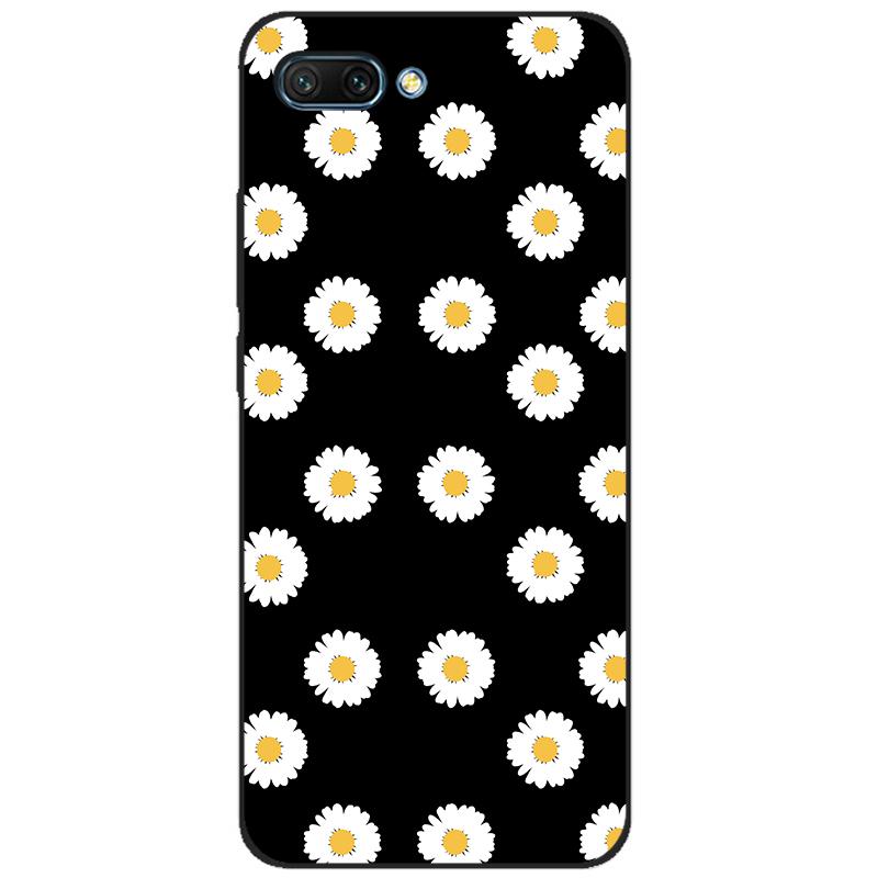 For honor 10 case soft silicon tpu back phone cover for huawei honor 10 Case Etui protective printing coque black tpu case