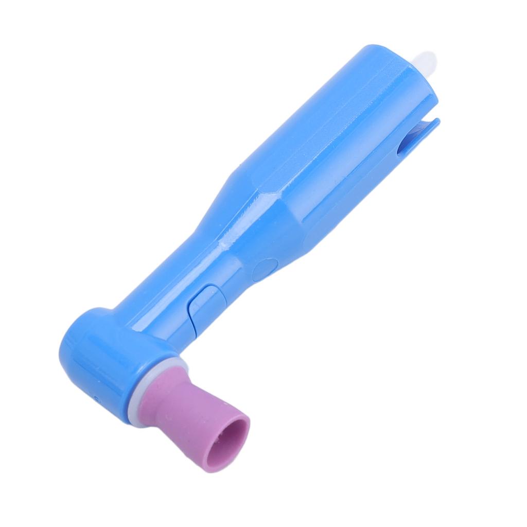 100pcs Teeth Polishing Cup Angles Disposable Safe Teeth Cleaning Polishing Tools for Low Speed Handpiece Purple Head