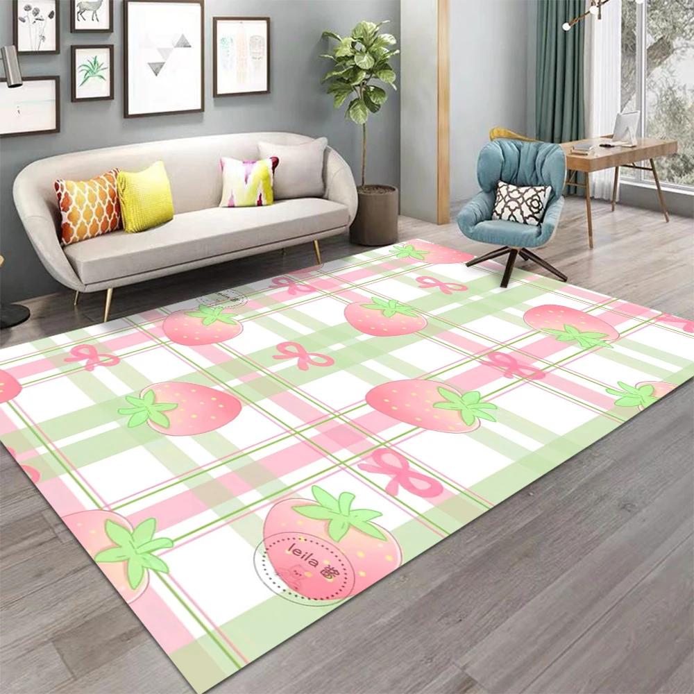 Alfombra Anime Dibujos Animados Sala de Estar Dormitorio Cocina Mesa de Sofá Balcón Alfombra Antideslizante Lavable Alfombra Exquisitos Adornos para el Hogar