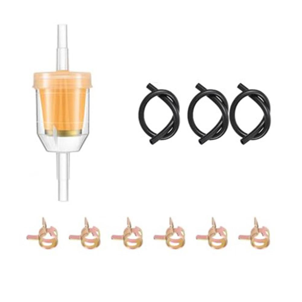 Fuel Pump With Filter & Line For 17-25HP Engines, Replaces 808492 808656 491922, Garden Tools Lawn Mower Accessories