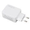 PD45W Fast Power Charger with Retractable Cable Overcurrent Overvoltage Prevention Dual Type C Port Charger for Phones