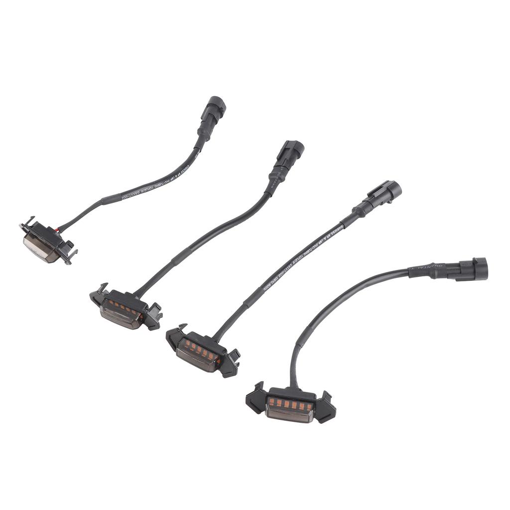 4Pcs LED Grille Lights DC12V Amber High Brightness Front Grille Daytime Running Lamps Replacement for Tacoma PRO