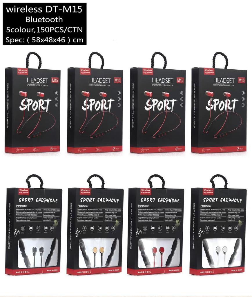 New Magnetic Bluetooth Wireless Earbuds for Running - Dual Stereo Neckband Headset Gift