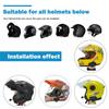 Zestaw słuchawkowy Bluetooth do kasku motocyklowego, bezprzewodowy zestaw głośnomówiący, stereofoniczny, wodoodporny, z głośnikiem do odtwarzania muzyki
