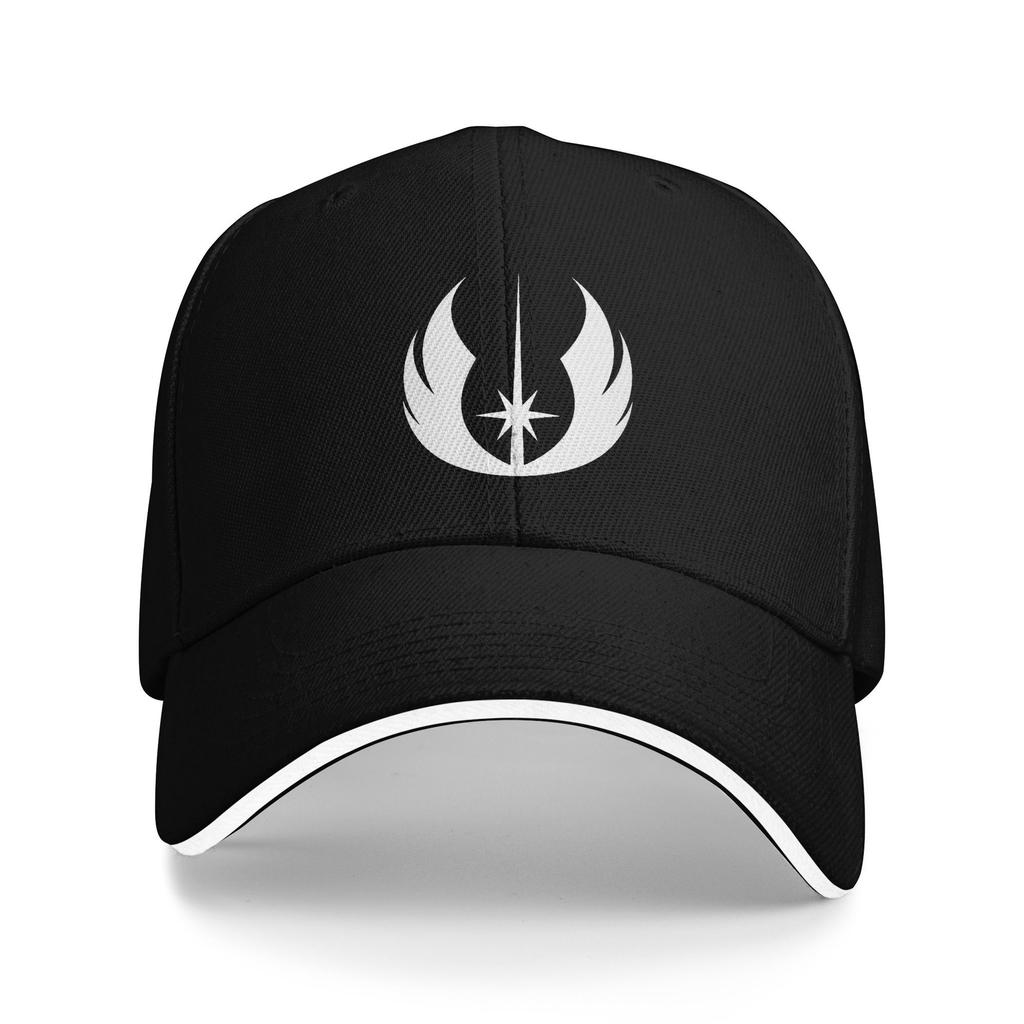 Jedi Order Baseball Cap The Order Icon W Hiking Fishing Wholesale Trucker Hat Female Male Y2k Cute Custom DIY Baseball Caps