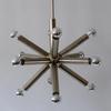 12ramenný moderní lustr Sputnik z poloviny století, unikátní design, elegantní závěsná lampa