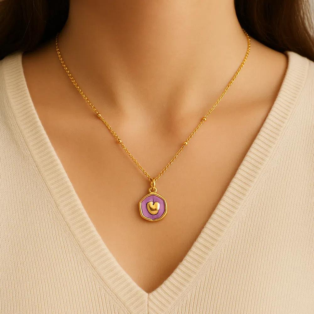 Heart Star Moon Necklace Cross Collarbone Choker Chain Literary Artistic Pendant Necklace  Gifts