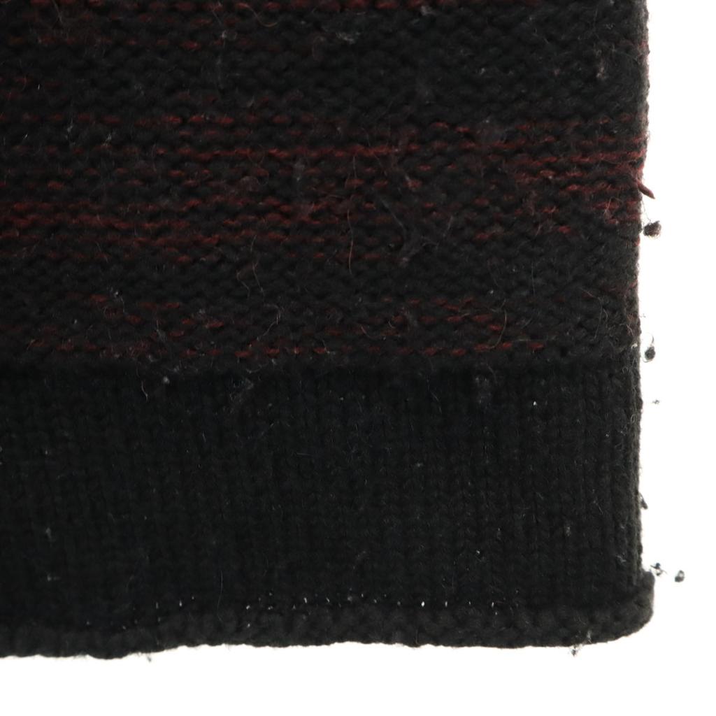 Wizzard Made in Japan Wollmischung Langarm Strick 1 Bordeauxroter Pullover Herren Gebraucht