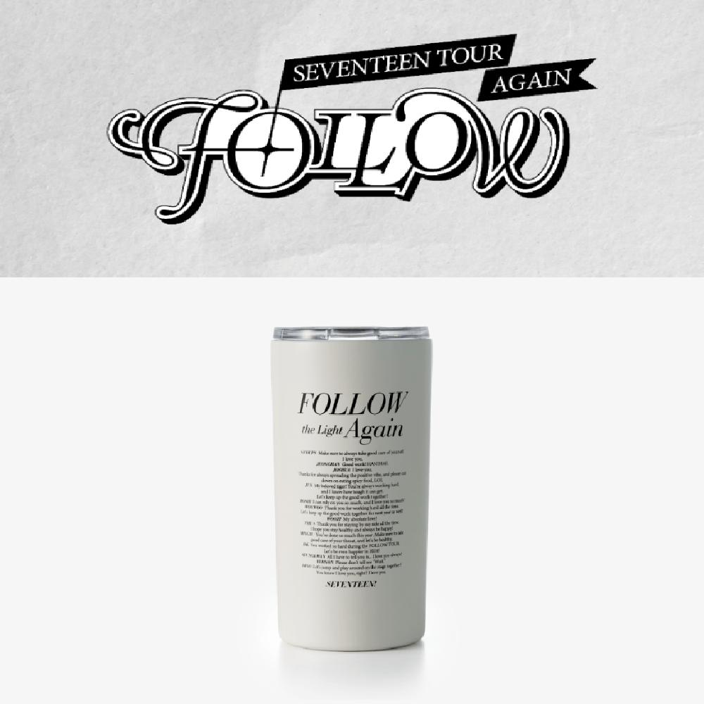 

2-й предзаказ SEVENTEEN TOUR FOLLOW AGAIN TO INSHEON Lettering Tumbler