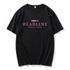 BLACK and PINK WORLD TOUR DEADLINE T-shirt Summer Short Sleeve Male Tshirts Unisex Streetwear Korean Band Fashion T Shirt Women