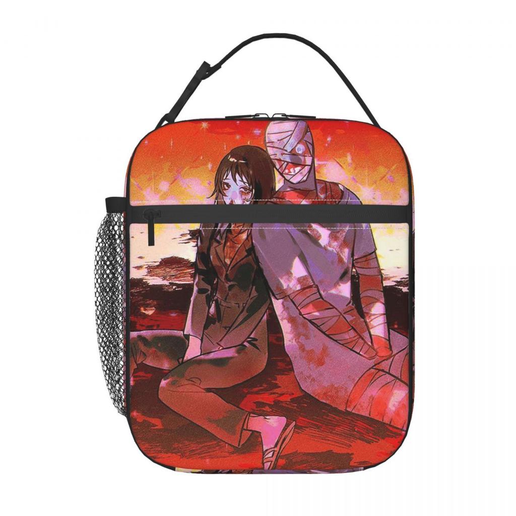 Captain Curly Mouthwashing Game Insulated Lunch Bag for Women Kids Portable Food Boxes Thermal Lunch Box Tote