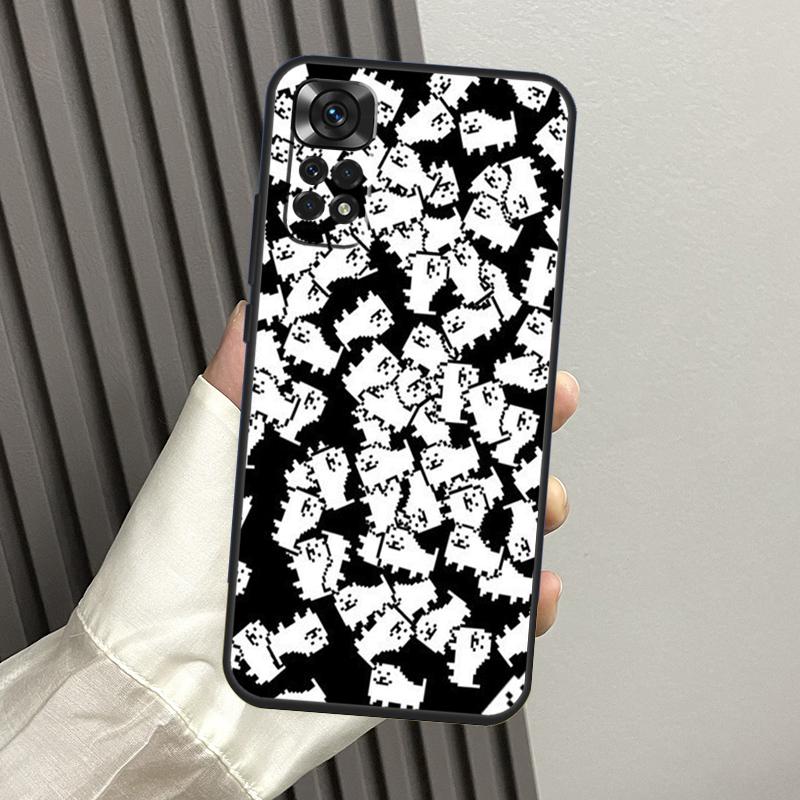 Undertale Annoying Dog Phone Case For Xiaomi Redmi Note 12 11 8 9 10 Pro 10S 11S 8T Redmi 10C 10A 10 12C 9C Funda