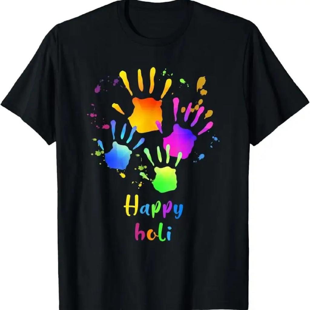 Happy Holi 2023 India Colors Spring Festival Hindu T Shirt