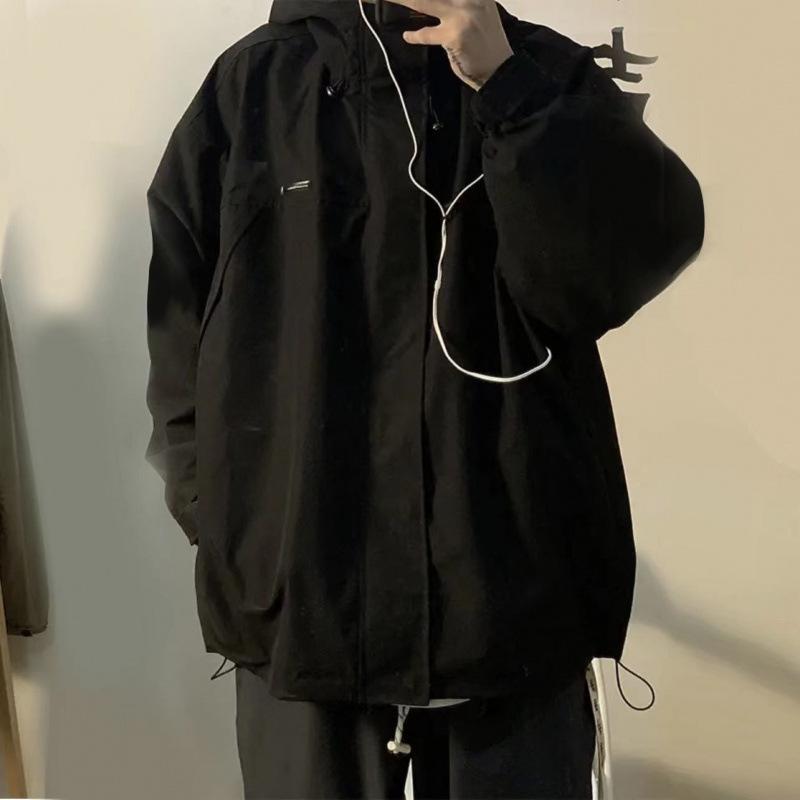 Veste de travail rétro japonaise coupe-vent veste industrie lourde pour homme printemps nouveau ample polyvalente tendance