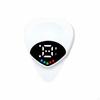 2in1 Plektrum Stimmgerät Weiß Gitarre