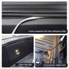 Car Trunk LED Light Strip 157.48in Multicolor Ambient Lighting Easy Installation Battery-Free