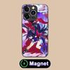 HSR Seele Glass MagSafe Mobile Phone Case for iPhone 17 16 15 14 13 12 11 Air Pro Max Plus Mini Colorful Cover
