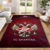 FC Spartak Moscow Carpet Door Mat for Living Room or Bedroom Protective Mat Under Chair Office Decoration Christmas Gift Birthday Present