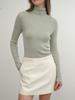 Antome Essential Fluid Turtleneck (Sage Mint)