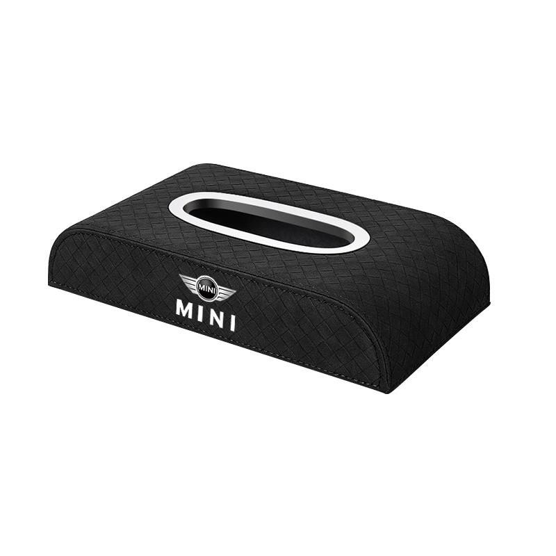 Car Seat Gap Leak Proof Strip Car Tissue Storage Box Set For MINI Cooper R56 F56 R50 JCW Cabrio Aceman Countryman Clubman Coupe