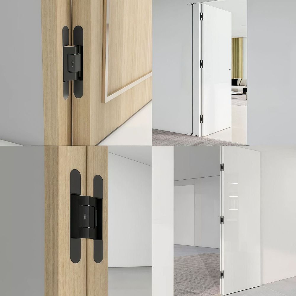 Invisible Mounting Invisible Door Hinge Folding Concealed Hinge Soft Closing Hinge  Outside Opening