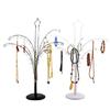 Sturdy Accessory Stand With 64 Hooks Multiple Hook Bracelet and Necklace Display Stand with Easy Assembly for Vendors