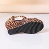 Moda 2025 Sandalias Zapatos de Mujer Suela Gruesa Sandalias de Cuña de Moda Boca de Pez Punta Abierta Sandalias Elegantes para Mujer