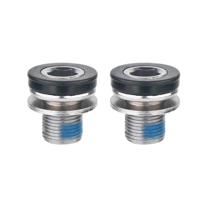 2Pcs Bicycles Crank Screws Replacement Bike Hexagonal Crank Arm Fixing Bolts Capless Bottom Bracket Screws Enduring