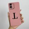Case For Samsung A07 Cute Lover Letters Soft Phone Back Cover For Galaxy A07 4G Full Protection Liquid Silicone Shockproof Funda