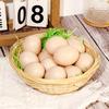 Desktop Decoration Storage Basket Bread Fruit Pastry Plate Cute Egg Basket  Kitchen Accessories