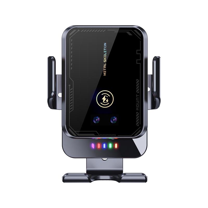 Universal Car Wireless Charger & Phone Holder with Automatic Clamping for Air Vent