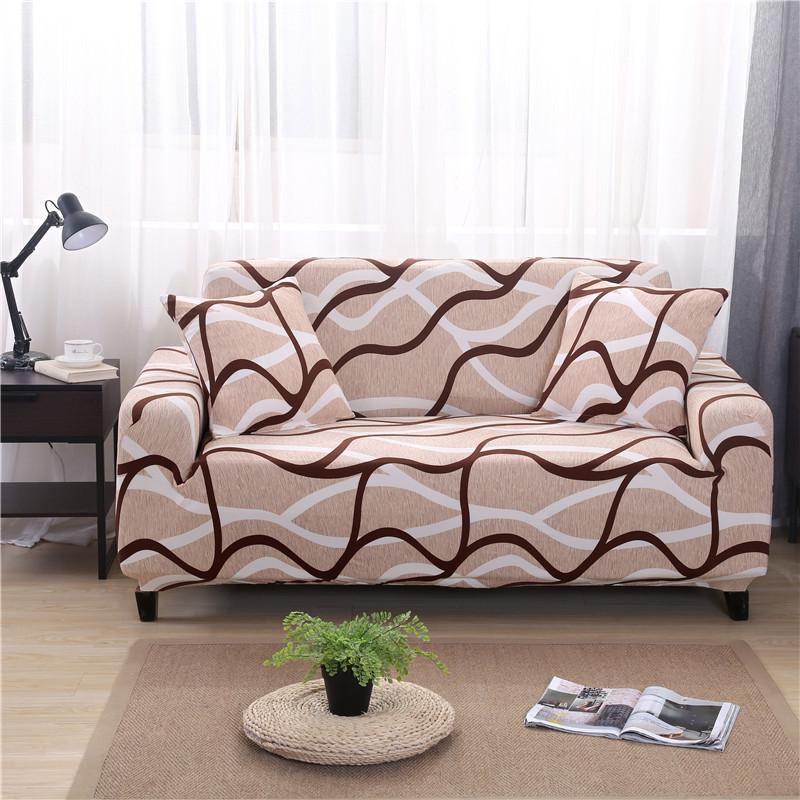 Elastic Universal Sofa Cover for Single, Double, or Three-Seat Sofas, All-Inclusive Cushion Protector.