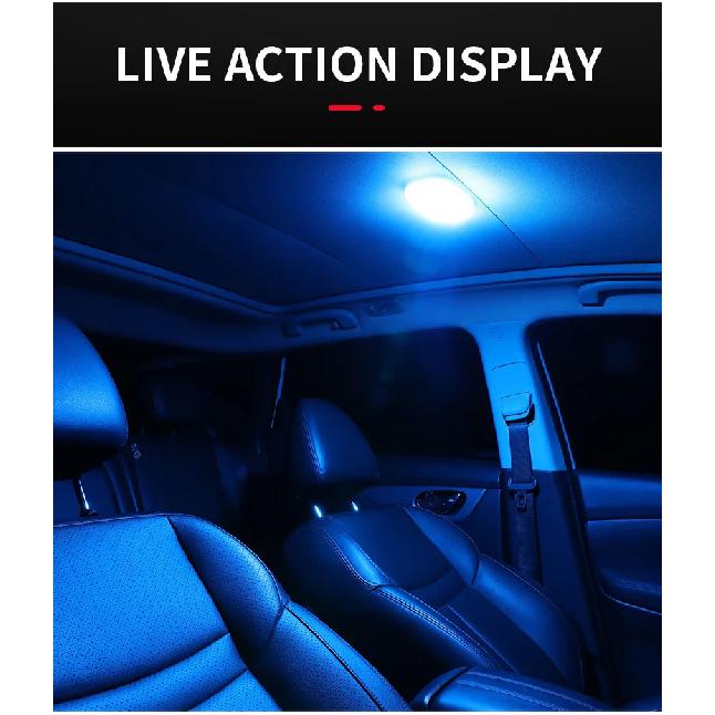 Car LED reading light Interior light Trunk light Car mounted ceiling Indoor and rear interior touch lighting