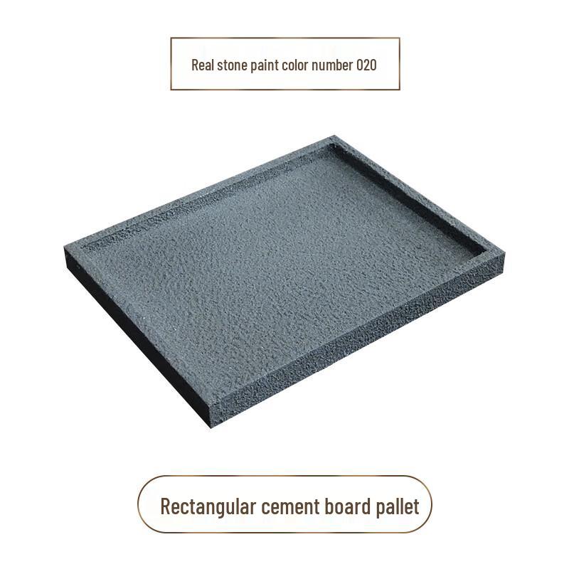 Rectangular Cement Flower Pot Tray