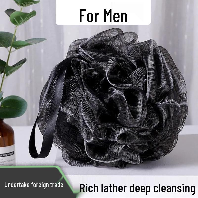 Pánská exfoliační koupelová houba: Pěnicí ručník ve tvaru květu