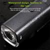 LED Headlight Bicycle Front Rear  Light Rainproof Design Taillight Light Bike Lamp  Outdoor Sports