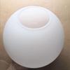 Magic Bean Milky White Glass Ceiling Lamp Shade for Restaurants and Living Rooms Chandelier