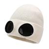 Occhiali da aviatore Cappello a maglia Cappello invernale con occhiali da sole Occhiali Cappello antivento Protezione per le orecchie Cappello di lana caldo
