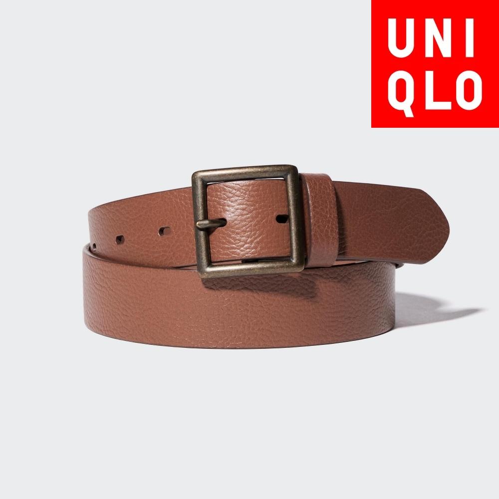 

Ремень Uniqlo Italian Leather Vintage 09 BLACK/Men L