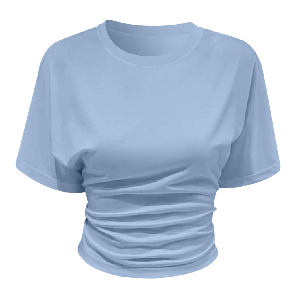 Women's Round Neck  Loose Lightweight Spring/Summer Top