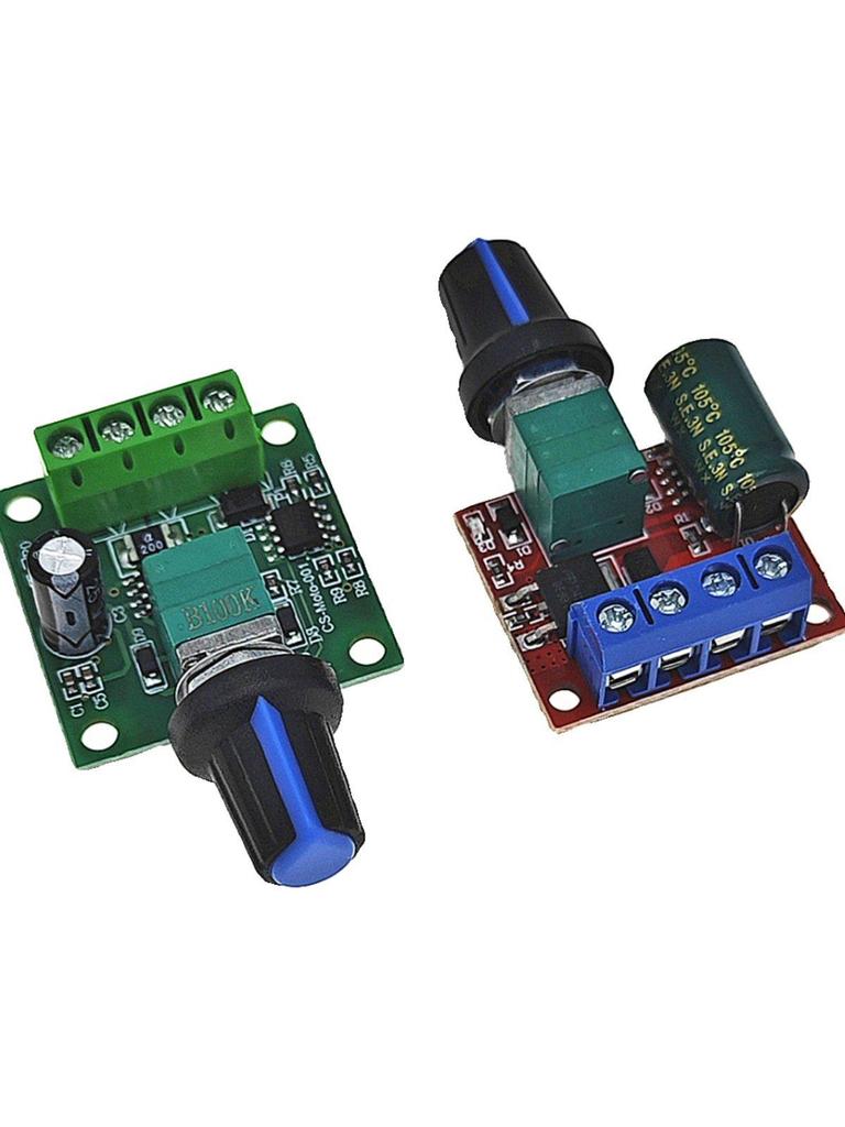 Small DC Motor Speed Controller 2.2V-35V Stepless Adjustment Module